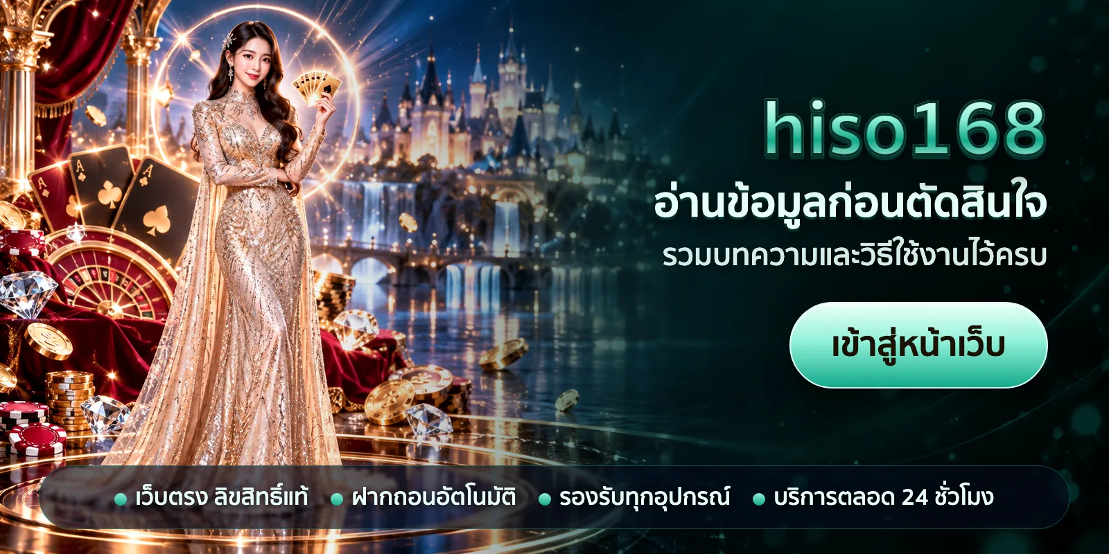 ภาพหัวเรื่องของ hiso168 ชุดที่ 1 — อ่านข้อมูลก่อนตัดสินใจ